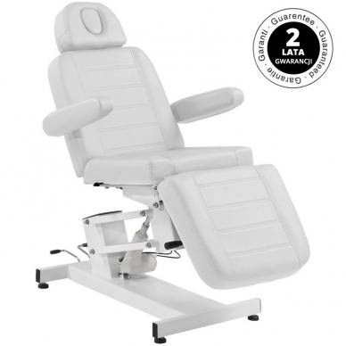 Fotel kosmetyczny AZZURRO 705 ELECTRIC WHITE 4