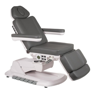 Cosmetology chair BR-6686 Electric 4 Motor Heating Grey