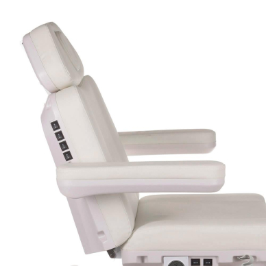 Fotel kosmetyczny BR-6686 Electric 4 Motor Heating White 3