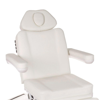 Fotel kosmetyczny BR-6686 Electric 4 Motor Heating White 5