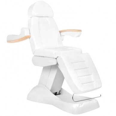 Kosmetologinis krėslas ELECTRIC 3 MOTORS LUX WHITE 2