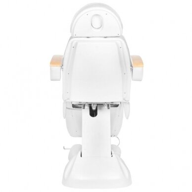 Kosmetoloģijas krēsls ELECTRIC 3 MOTORS LUX WHITE 8