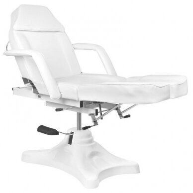 Fotel kosmetyczny HYDRAULIC COSMETIC SALON PEDI WHITE 3