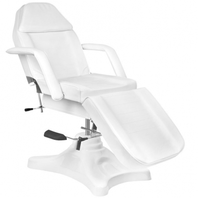 Kosmetologinis krėslas HYDRAULIC SALON WHITE