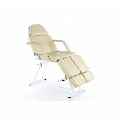 Cosmetology chair with adjustable legs Beauty 2 (Cream) 1