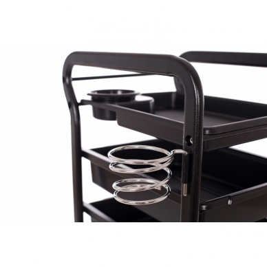 Hairdressing trolley (metal, 5 drawers) 3