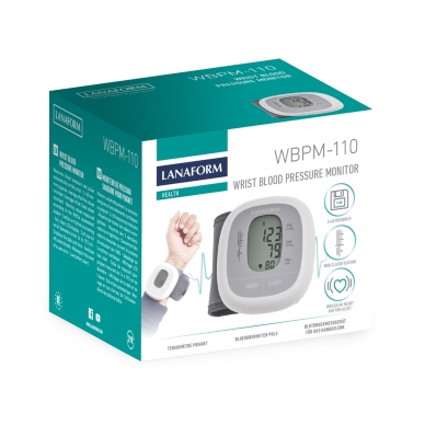 Blood pressure monitor Lanaform WBPM-110 4