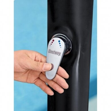 Outdoor shower with solar panel Bestway SolarFlow20L 3