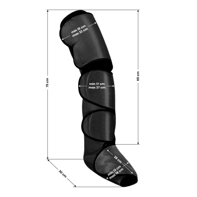 Lymphatic drainage (pressotherapy) device for legs MIRUSENS 5