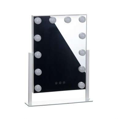 Make-up mirror with LED lighting HOLLYWOOD 30x41cm 1