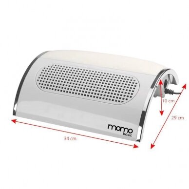 Manicure dust collector Momo Basic 20W, White 6