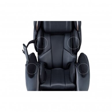 Massage chair Fujiiryoki JP3000 Graphite Black 5