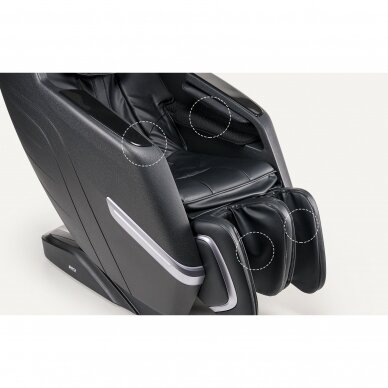 Massagesessel iRest Chillin A360 Black Open 18