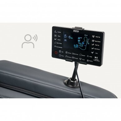 Massagesessel iRest Supearl A336 Graphite Black Open 19