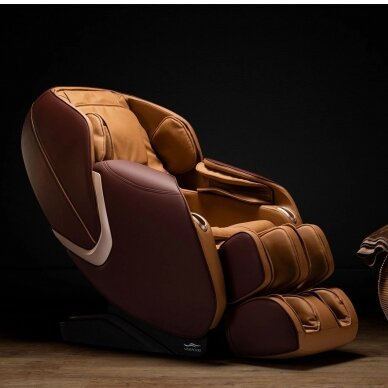 Massage chair Massaggio Eccellente 2 Pro Mahogany Caramel 1