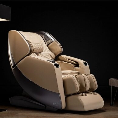 Massage chair Massaggio Stravagante 2 Graphite Biege 1