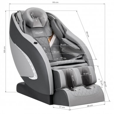 Massage chair Sakura 305 Grey 16