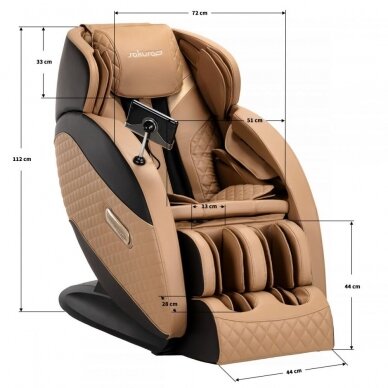 Massage chair Sakura 801 Brown 17