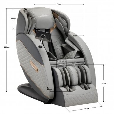 Massage chair Sakura 801 Grey 16