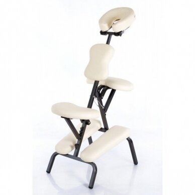 Stool for vertical massage Relax (Cream)