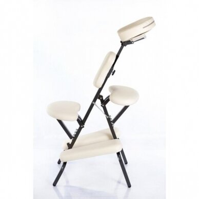 Stool for vertical massage Relax (Cream) 2