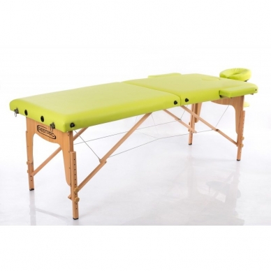 Klappbare Massageliege Classic 2 (Olive) 1