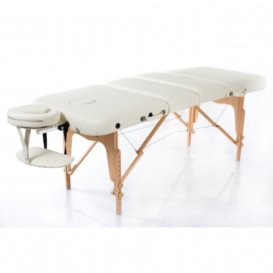 Foldable massage table Vip 4 (Cream) 1