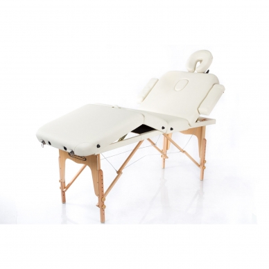 Klappbare Massageliege Vip 4 (Cream)