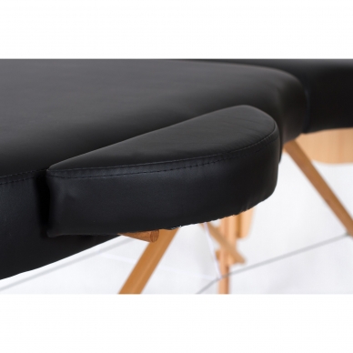 Foldable massage table Vip Oval 2 (Black) 5