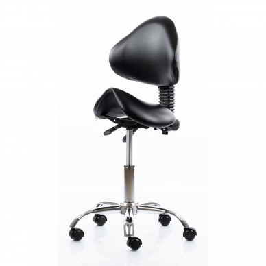 Kosmetologin jakkara Salon Professional Expert 3 (Black)