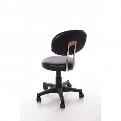 Kosmetikerin hocker Round 3 (Black) 3