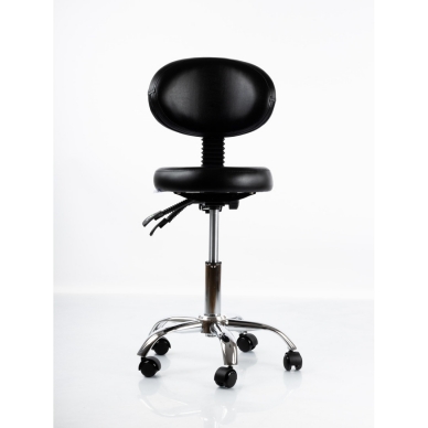 Taboret kosmetyczny Round 4 (Black) 2