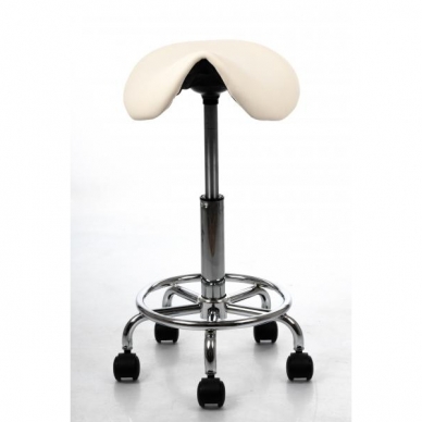 Beautician stool Expert 2 (Cream) 1