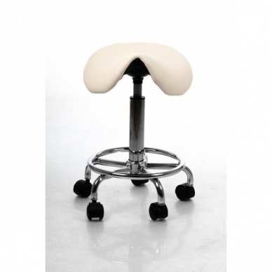 Beautician stool Expert 2 (Cream) 3