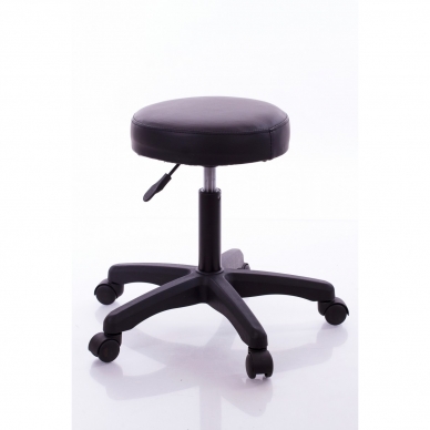 Beautician stool Round 1 (Black) 1