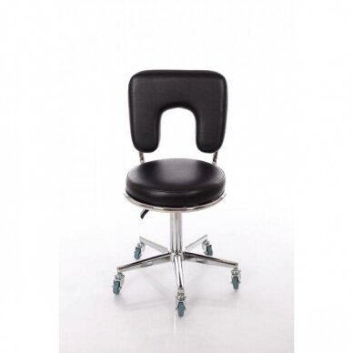 Kosmetoloogiline stool Round 4 (Black) 1