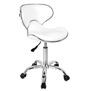 Kosmetologi jakkara GABBIANO STOOL WHITE