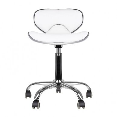 Taboret kosmetyczny GABBIANO STOOL WHITE 1