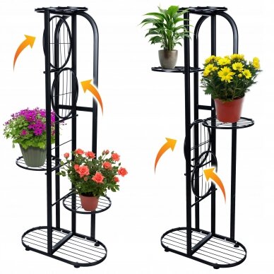 Metal 7-tier flower pot stand 3