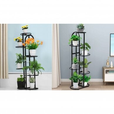 Metal 7-tier flower pot stand 4