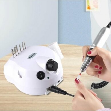 Nail drill for manicure Pro Power 65W White 1