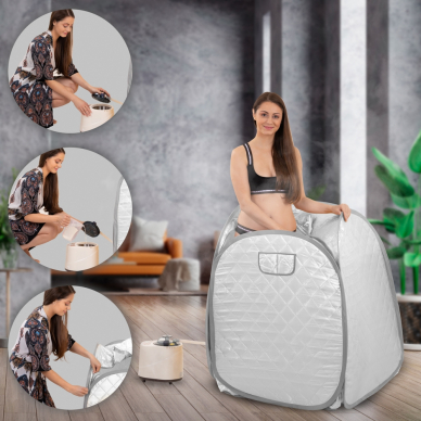 Portable Steam Sauna inSPORTline Steamona II 4