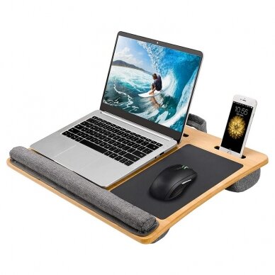 Laptop table for computer Soft Bamboo