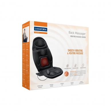 Masažinė sėdynė Lanaform Back Massager 6