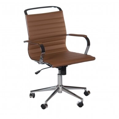 Office chair on wheels CorpoComfort OF-600 Brown