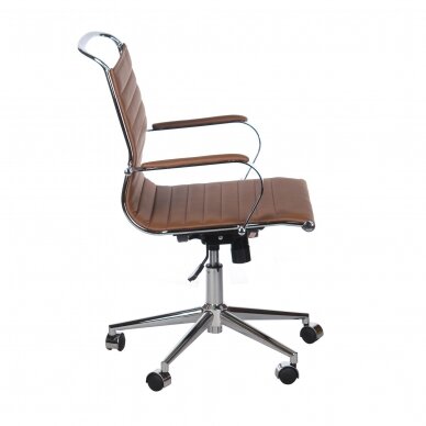 Office chair on wheels CorpoComfort OF-600 Brown 1