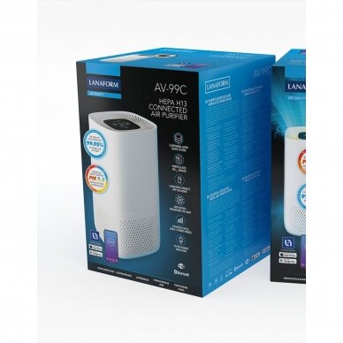 Oro valytuvas Lanaform Smart Air Purifier AV-99C 10