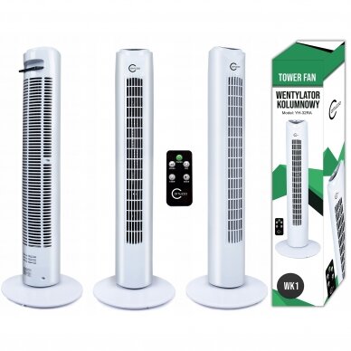 Kolonnas ventilators Carruzzo 45W 81cm 1