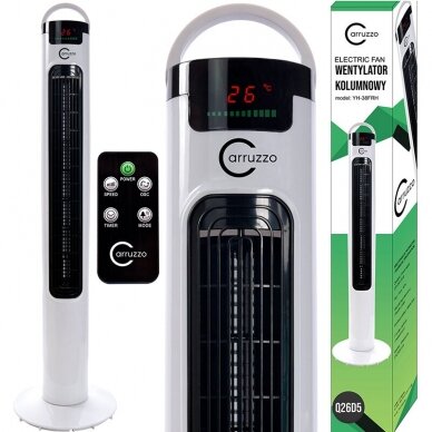 Kolonnventilaator Carruzzo 45W LCD 95cm 2