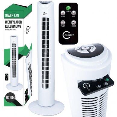 Tower fan Carruzzo 45W 81cm 3